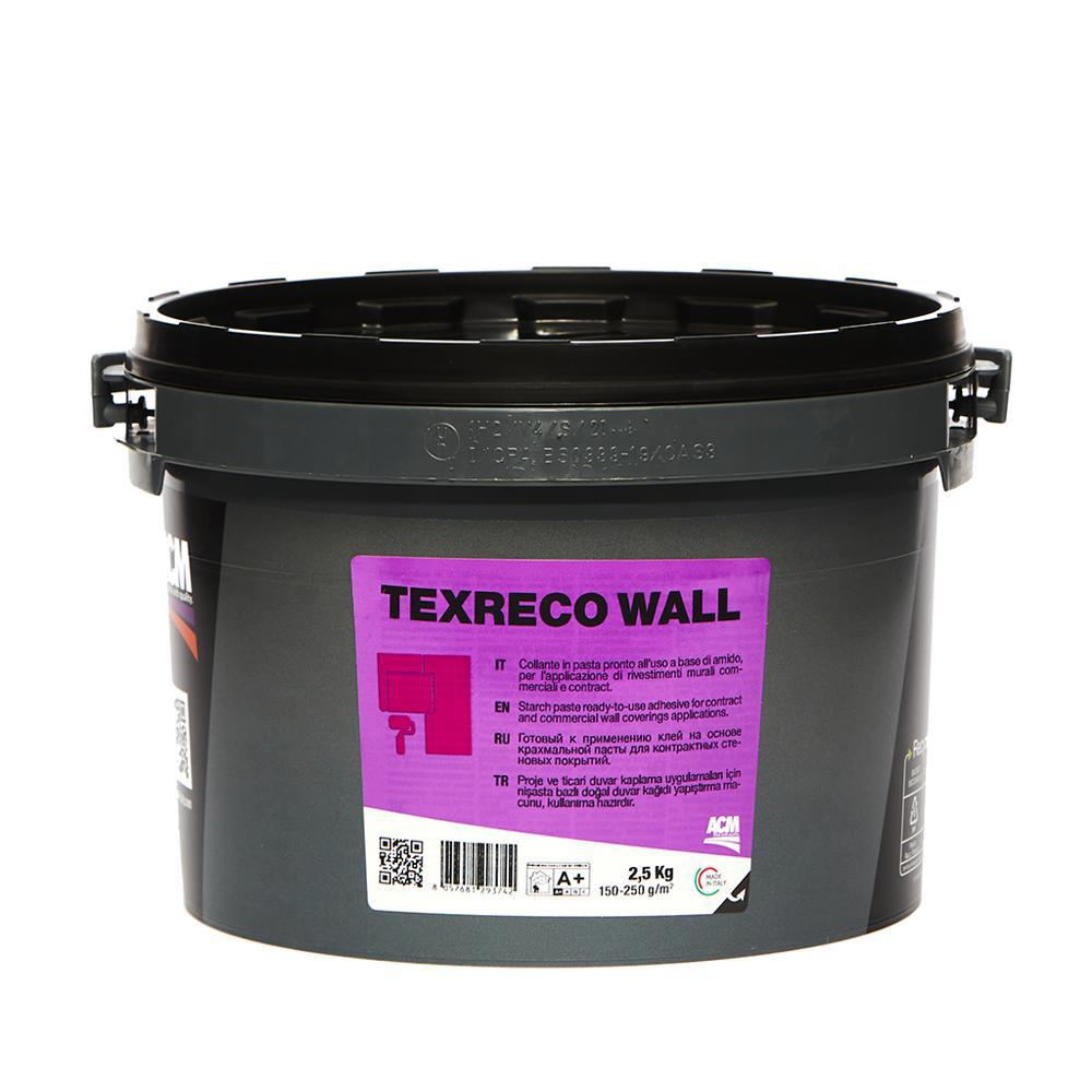 Adeziv tapet TEXRECO WALL 2.5 KG – Gata preparat, potrivit pentru tapet de dimensiuni mari
