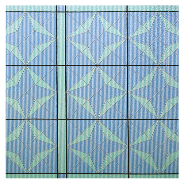 Folie autocolanta electrostatica pentru geam Linea Chartres 0.46m x 1m 