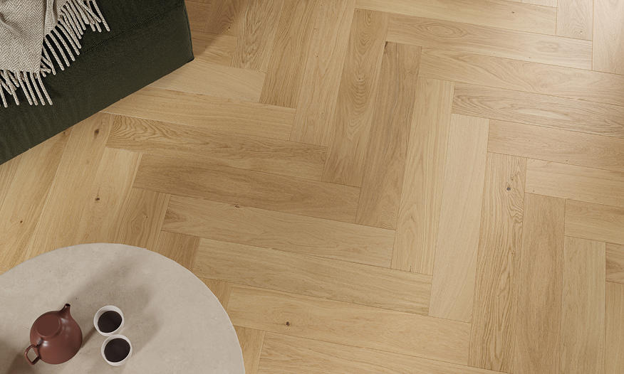 Parchet triplustratificat Herringbone Freshy 130 Classico Line Barlinek