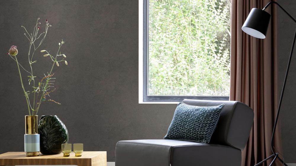 Tapet Rasch colectia Factory V model metalic maro cod 315189